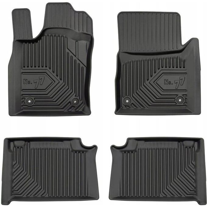 Frogum No.77 - Automatten - JEEP Grand Cherokee WK2 2010-2016 - 3D Design - Hoge Rand - Antislip