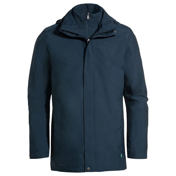 Vaude Idris 3in1 Parka III - heren 3:1 jas - dark-sea