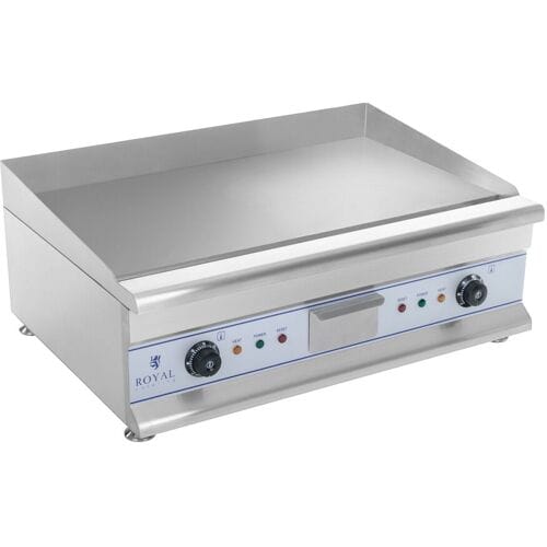 Royal Catering Elektrische bakplaat - 75 cm - glad - 2 x 3200 W 10010063