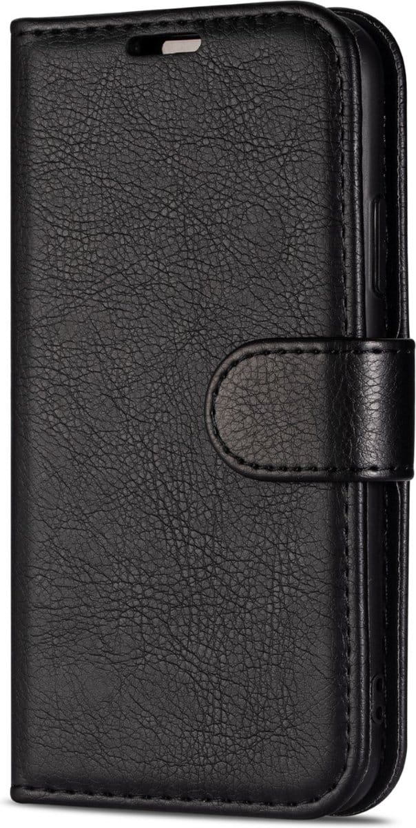 Rico Vitello L Wallet case Geschikt voor Apple iPhone 13 pro max/book case hoesje Zwart + gratis screenprotector
