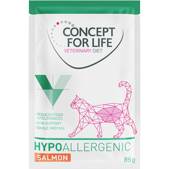 24x85 Hypoallergenic Zalm Concept for Life Veterinary Diet Kattenvoer