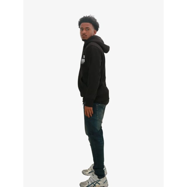 Calvin Klein Heren hoodie subway sign zwart