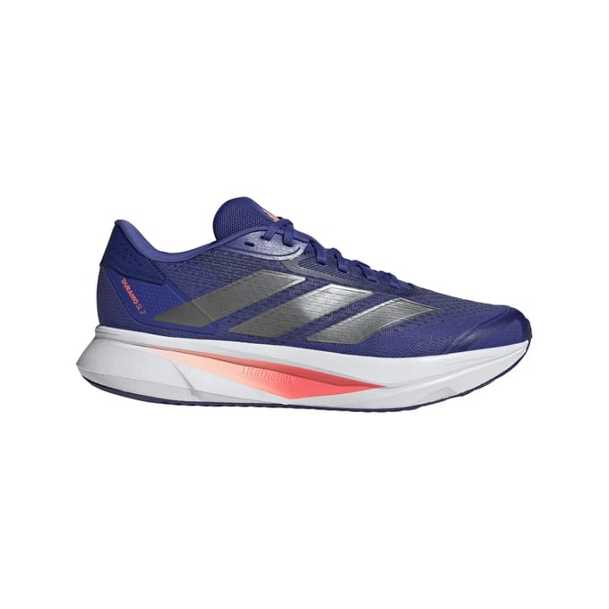 Adidas Duramo Sneakers Heren - Blauw - Maat 44 2/3 - Mesh/Synthetisch