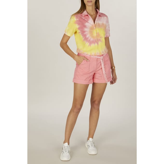 River Woods Basic Polo Shsl Tie&dye Taglia: M | Polo Outlet | Donna