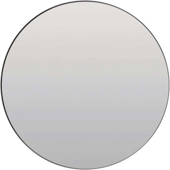 Light & Living - Spiegel ESPEJO - 96x1.5x96cm - Zwart