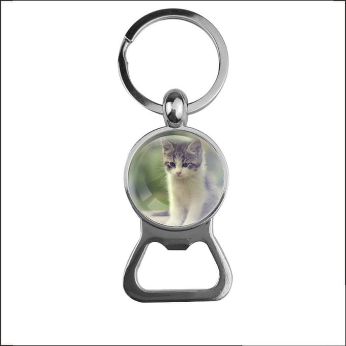 Bieropener Glas - Kat