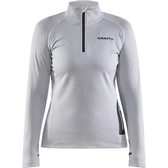 Dames-T-shirt Craft core trim thermal midlayer