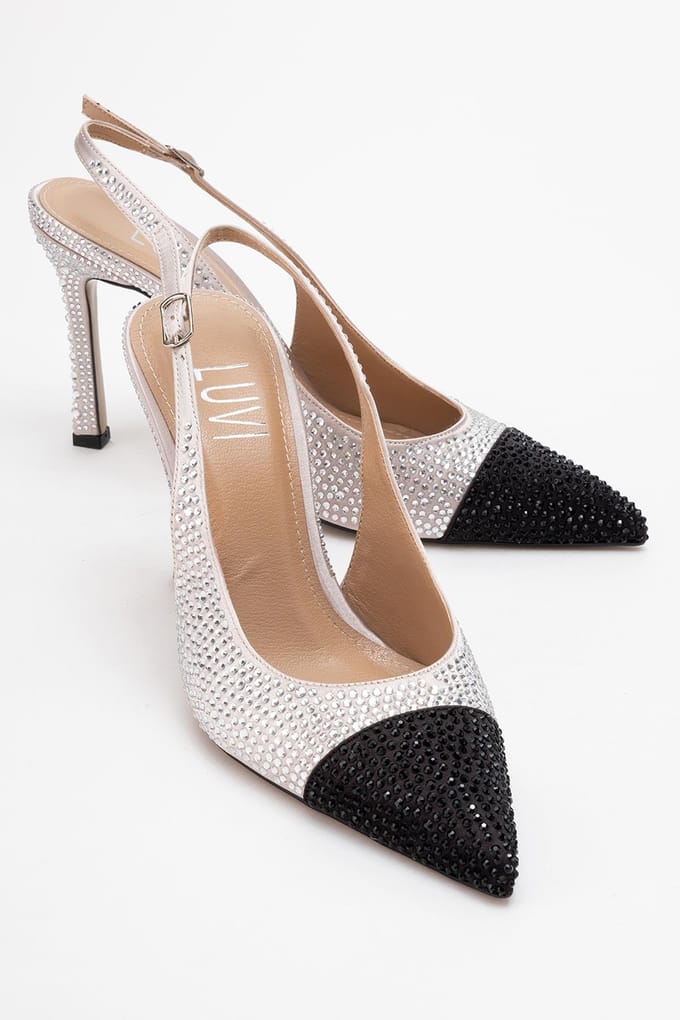 London Verfraaide Spitse Pump (Dames)