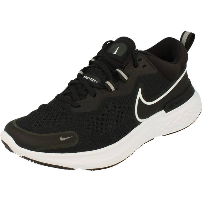 Nike React Miler 2 Heren Zwarte Sneakers