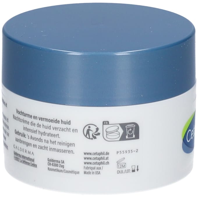 Cetaphil Optimal Hydration Herstellende Nachtcrème - 1 x 48 gr