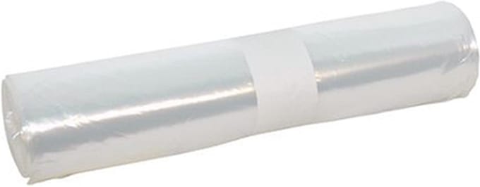 Afvalzak | LDPE | 70x110cm | T90 | Transparant | 10 rollen à 10 stuks