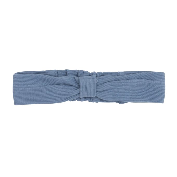 Baby's Only Haarbandje Pure - Vintage Blue - One Size - 100% ecologisch katoen - GOTS