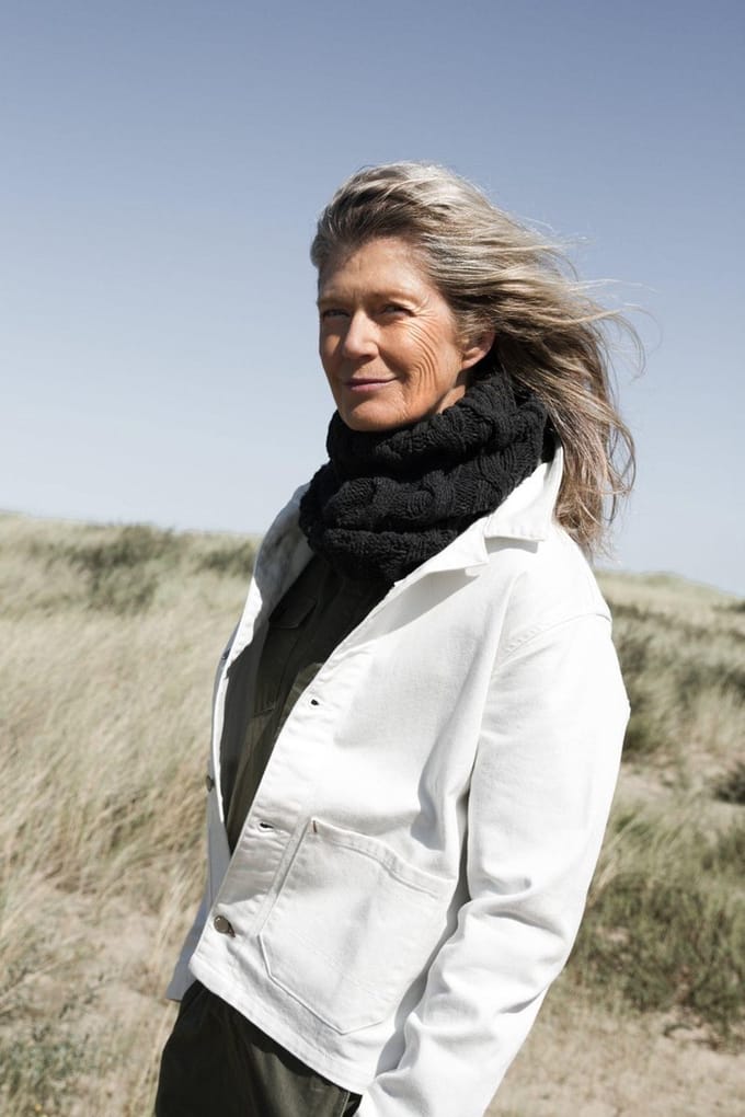 Twelve Million - Colsjaal - Duurzaam Gerecyclede Denim - "Denali''  - Dark Grey