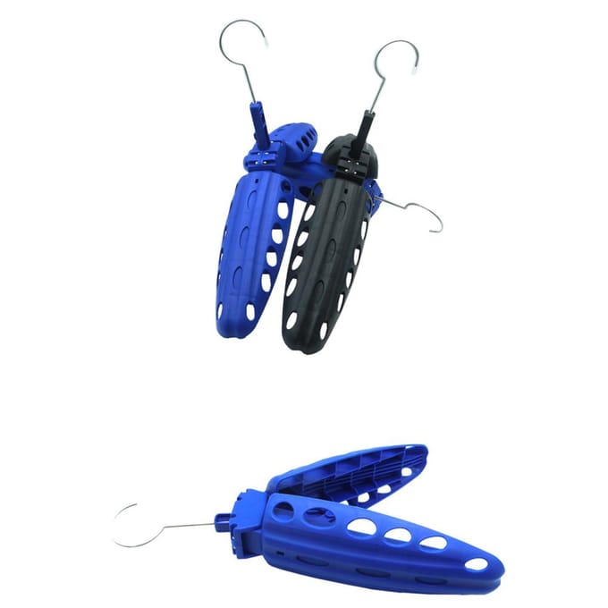 Wetsuit Hanger Duikrek Droogpak Duikschoenen Schoenen Hanger Opvouwbaar Surfpak Hangers Opvouwbaar blue