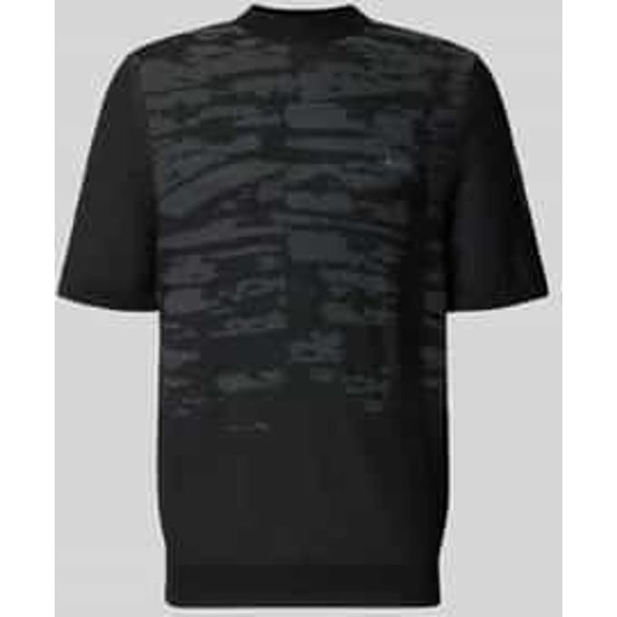regular fit T-shirt van viscosemix model 'KN_Globe TS'