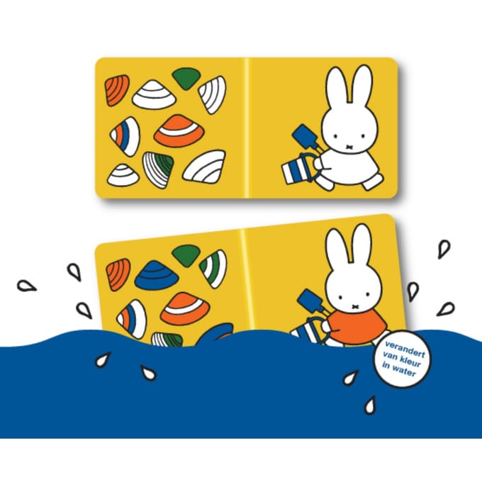 Nijntje tovert kleuren - een magisch badboek Baby- en peuterboeken