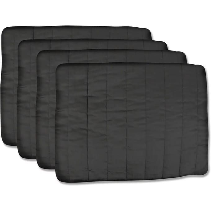 Waldhausen Bandage onderlappen, set van 4 Black