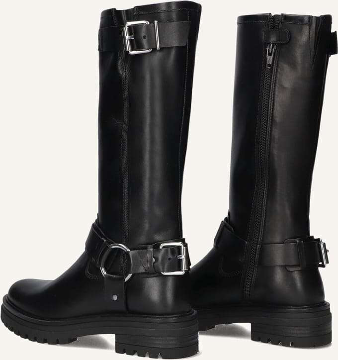 Wysh Adriana Boots Meisjes - Zwart - Maat 32