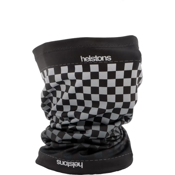 Motorfiets choker van ruitjesstof Helstons