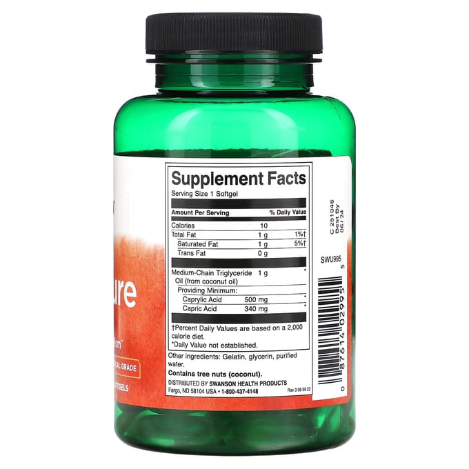 MCT Puur, 1.000 mg, 90 Softgels