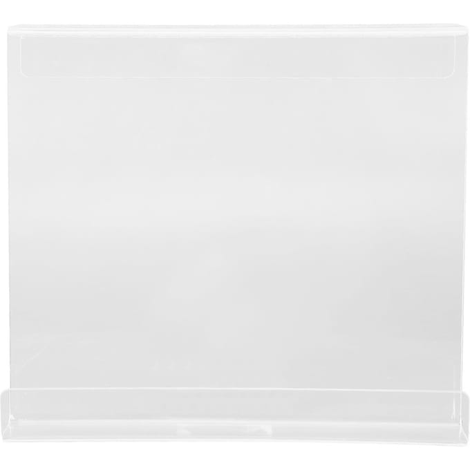 Support de livre universel en acrylique pour tapis de course, support de lecture pour tablette et magazine, transparent white