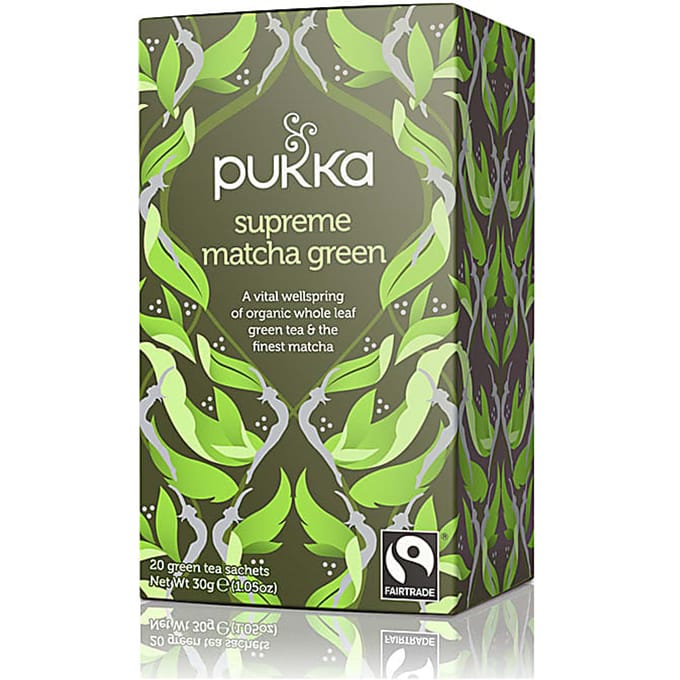 Pukka Supreme Green Matcha Bio Thee 20 zakjes