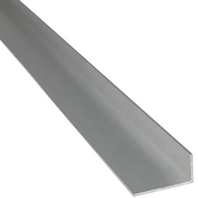 Aluminium hoekprofiel geanodiseerd 20 x 10 x 2 mm
