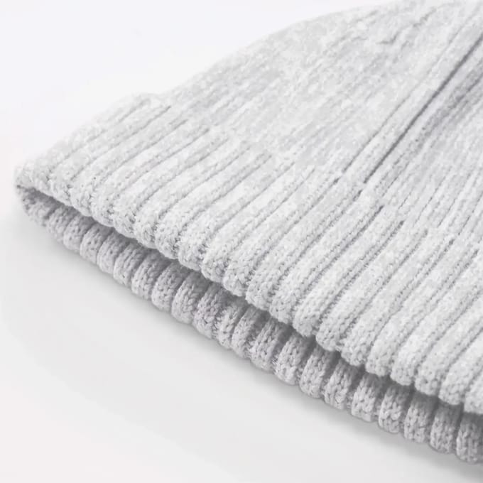Beechfield Kindermuts van biokatoen B341B - Cloud Grey - One size