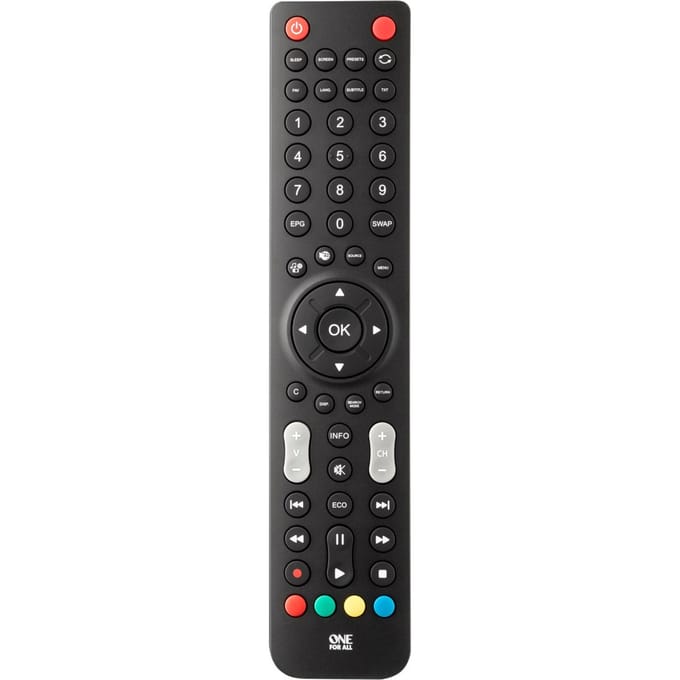 ONEFORALL Universal FJERNBETJENING TIL Sharp TV - FORPROGRAM