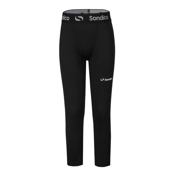 Sondico Jongens 3/4 Tights (Zwart)