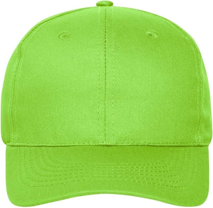 Myrtle Beach 6 Paneel Organic Cotton Cap (Kalk groen)