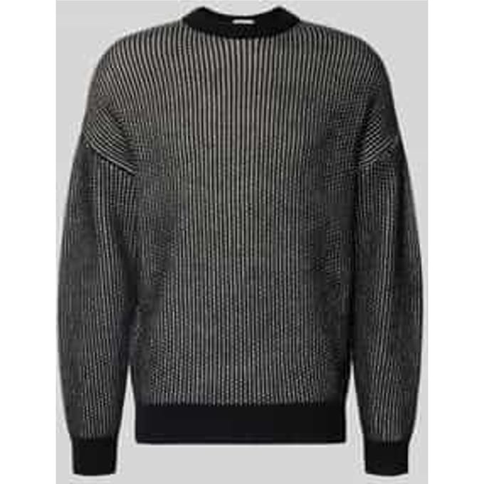 Regular fit gebreide pullover met wol model 'NEELIO'