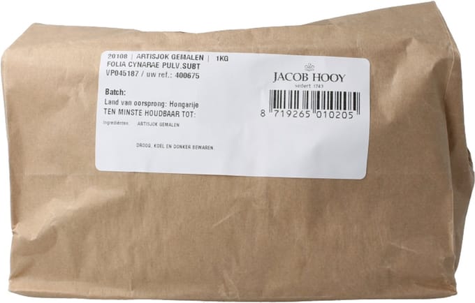 Jacob Hooy Artisjok gemalen 1 Kilogram