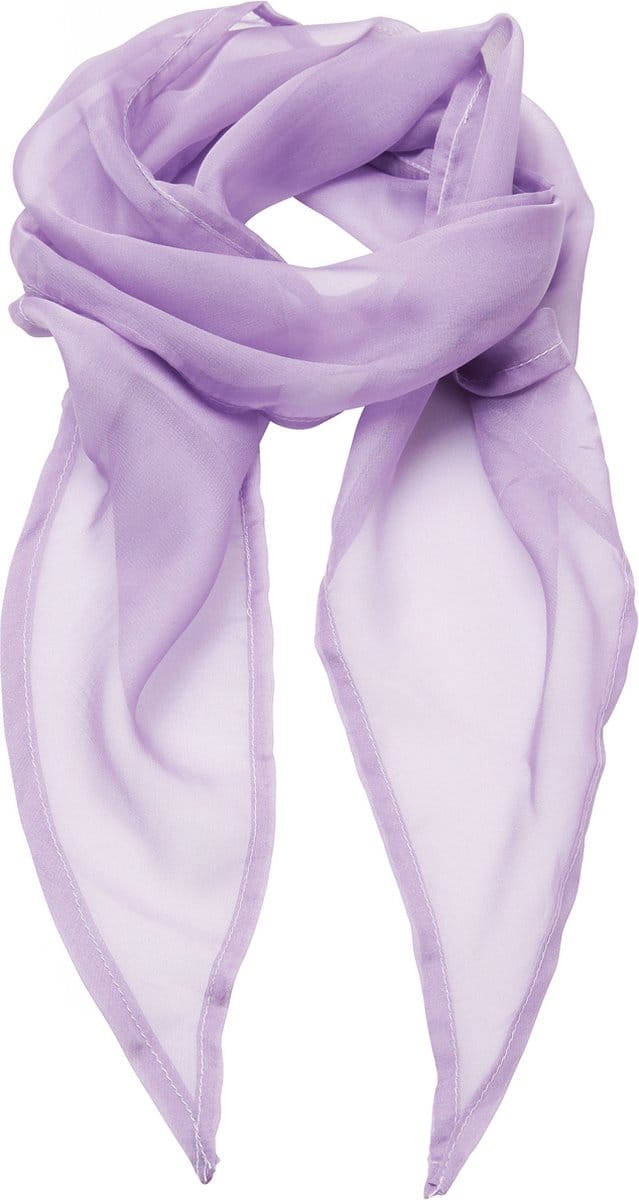 Premier Ladies Chiffon Scarf PR740 - LILAC - One size
