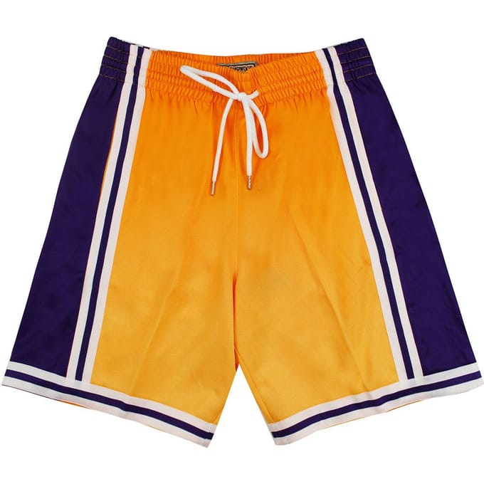 Mitchell & Ness LA Lakers Heren Ombre Shorts