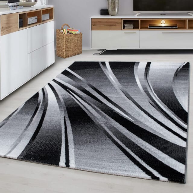 Muratap Parma design vloerkleed / grijs laagpolig- 160x230 cm