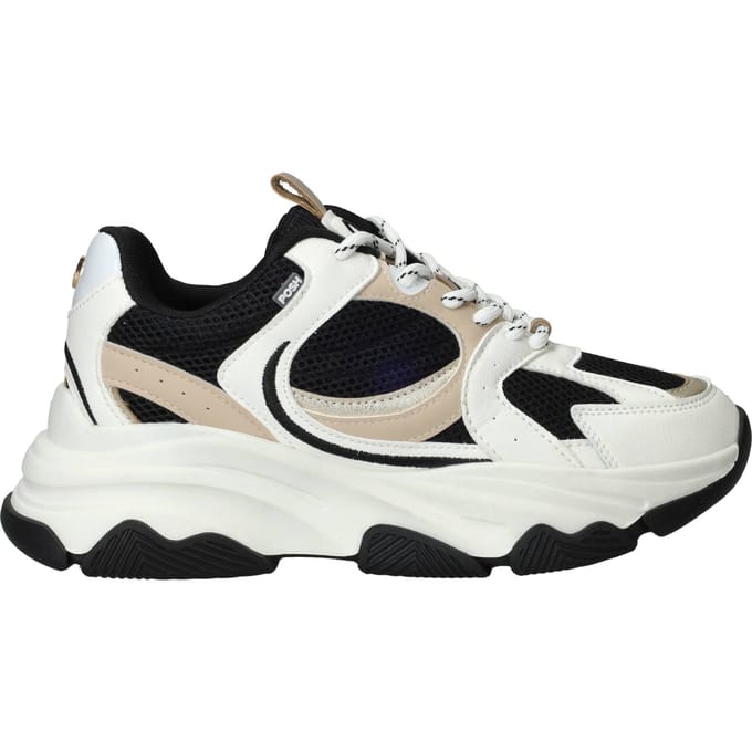 POSH by Poelman Sneakers - Dames - Zwart - Maat:37