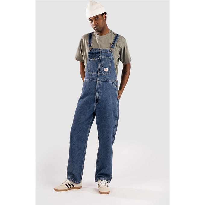 Levi's Loose Overalls Denim Tuinbroek blauw