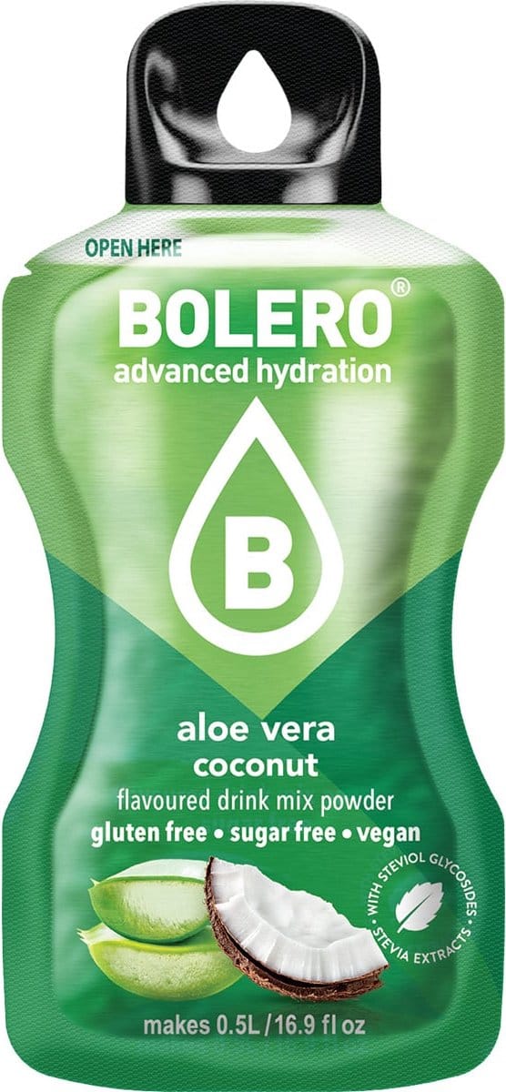 Bolero Siropen - Aloe Vera Coconut Sticks (12 x 3 gram)