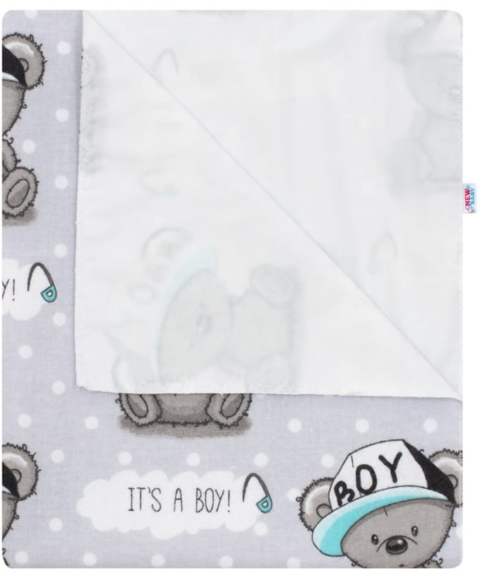 New Baby flanellen matrasonderlegger 57x47 cm - Aankleedmat
