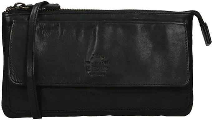 Bear Design Romy Leren Crossbodytas - Zwart