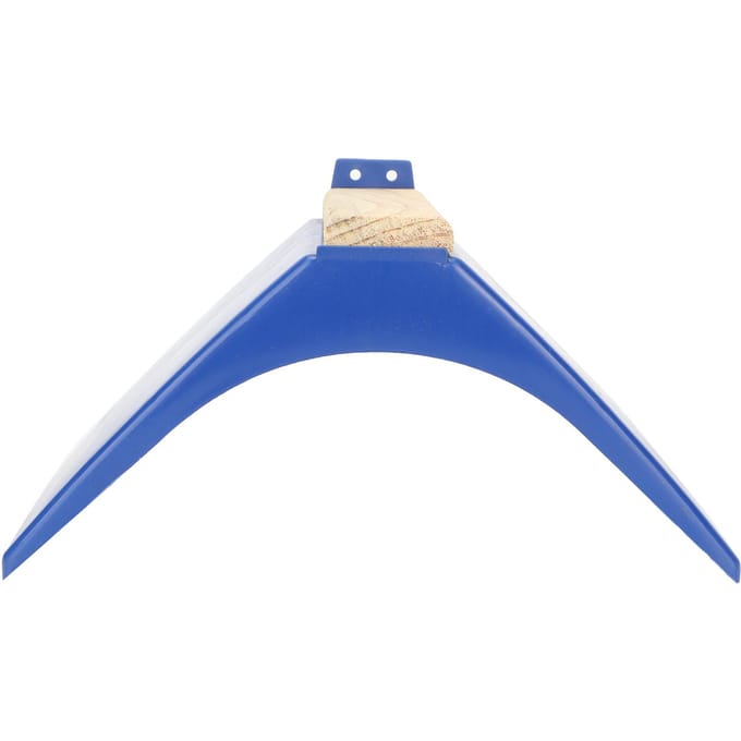 Pigeons de compagnie Cage Repose-pied Support Oiseau Plastique Perchoirs de support avec Bloc de bois Accessoires de cage Bleu avec blue
