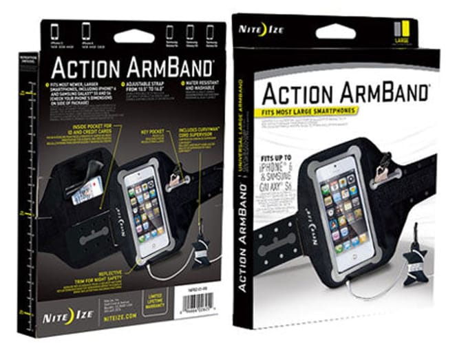 Nite Ize Action Armband Large - Reflecterende armband - Zwart