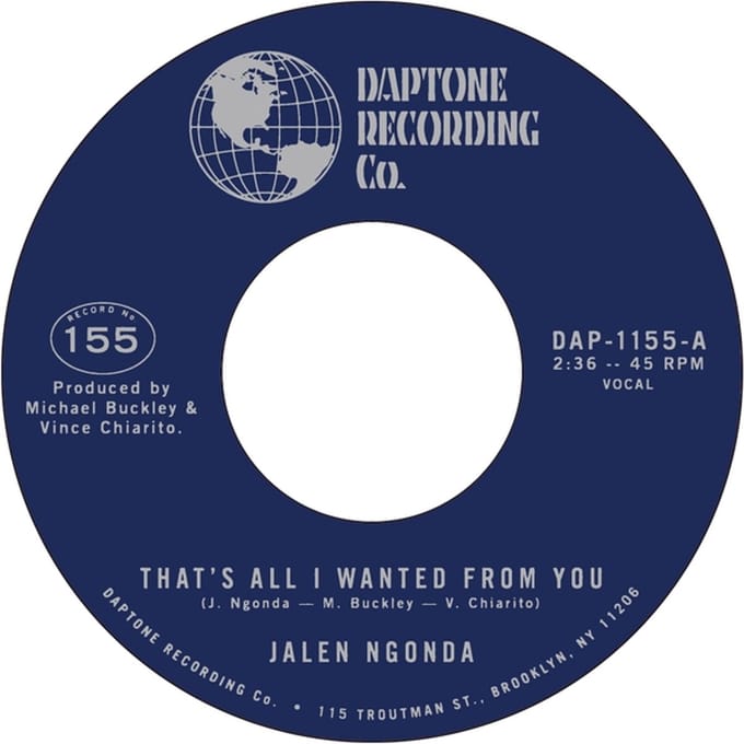 That's All I Wanted From You / So Glad I Found You - Jalen Ngonda