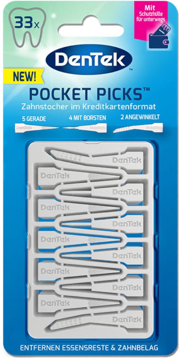 Dentek tandenstokkers 33 stuks
