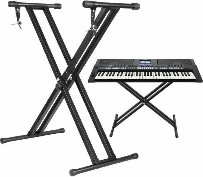 Mygroot - Keyboardframe - Keyboard - Piano standaard - Dubbel X frame.