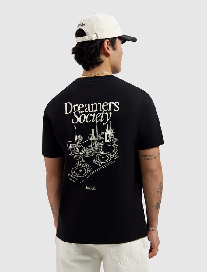 Pure Path T-shirt Dreamers Society Dinner Black (26010111 - 02)