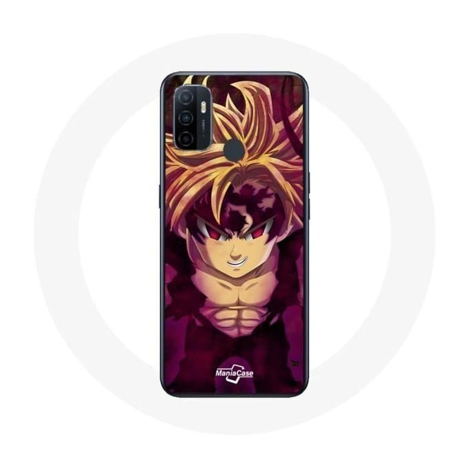 Oppo A53 hoesje Manga Zeven hoofdzonden Demon