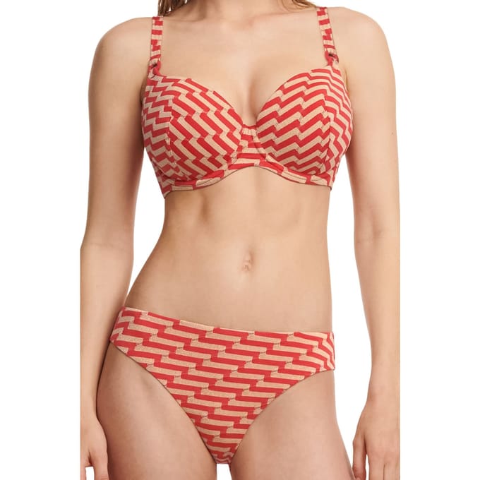 Femilet Sw Bra Tshirt Golden Red Größe: E75 | Bikinis Outlet | Damen | Rot