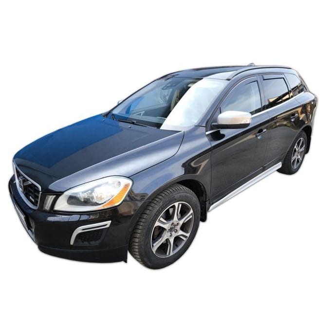 Wind deflectors - Volvo XC60 (2009-2016) - 4 stuks - Aerodynamisch - Zwart getint